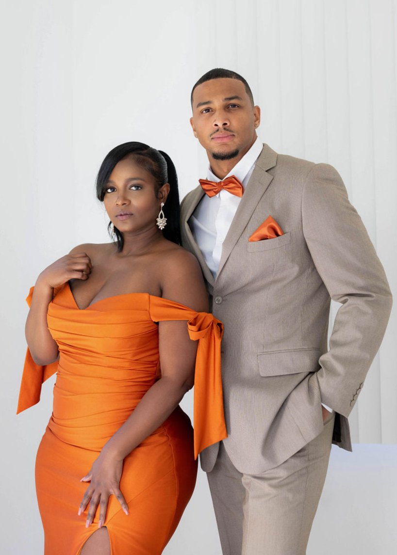 Groomsmen 6-Piece Set (Bowtie & Tie) Burnt Sienna  Bridal Babes