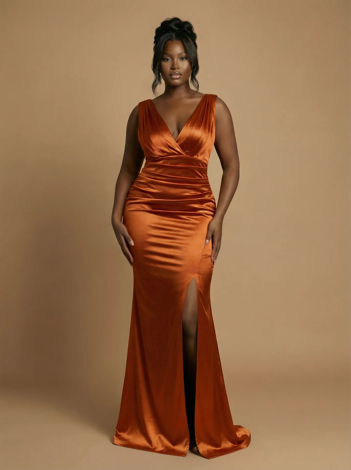 Dress Product Images: Chocolate, Champagne, Pink, SIenna Try on