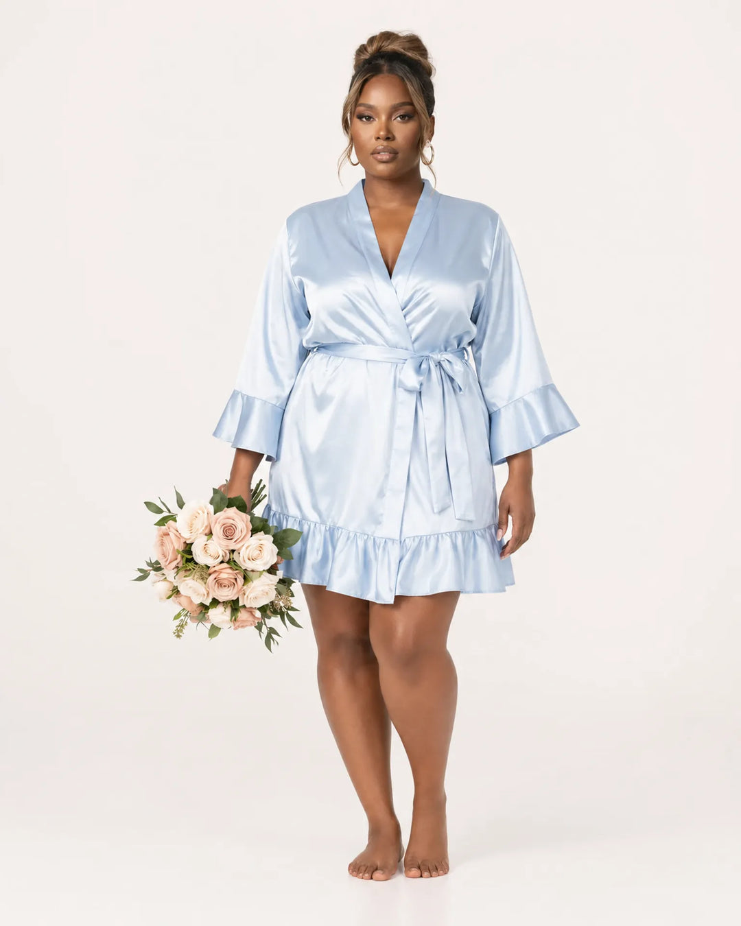 Ruffle Robe Styling Session
