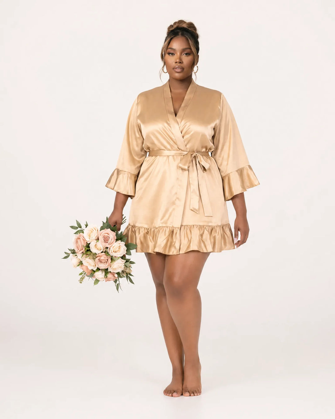 Ruffle Robe Styling Session