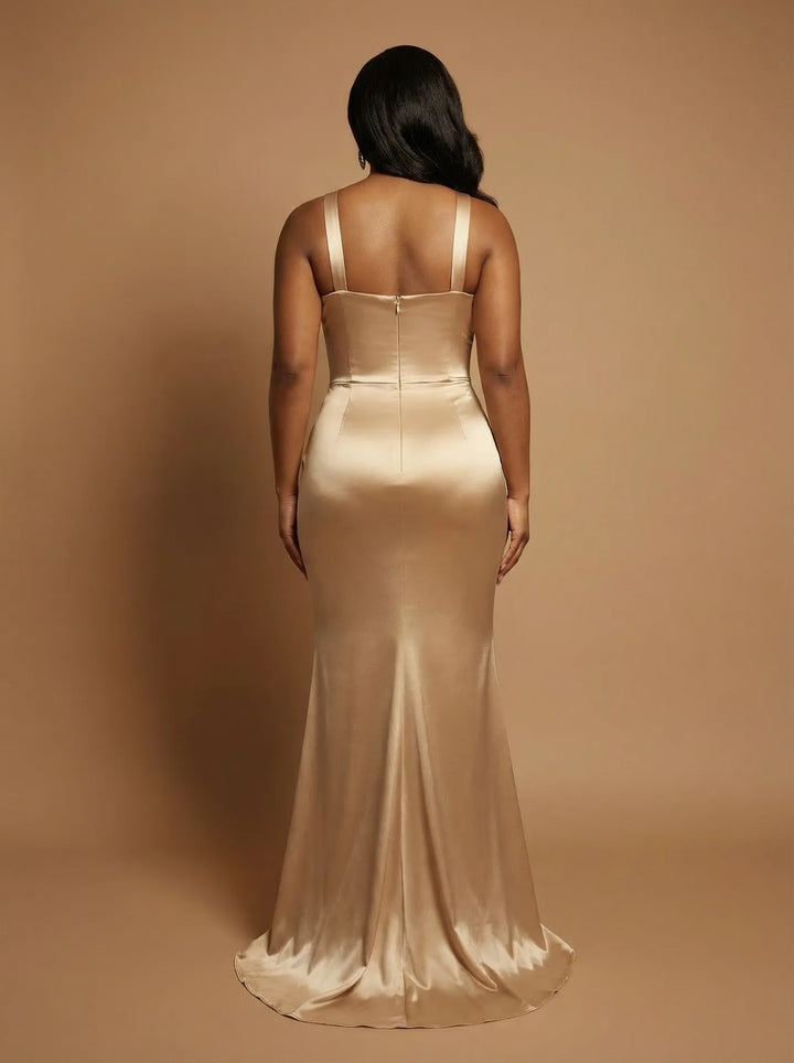 Dress Product Images: Chocolate, Champagne, Pink, SIenna Try on