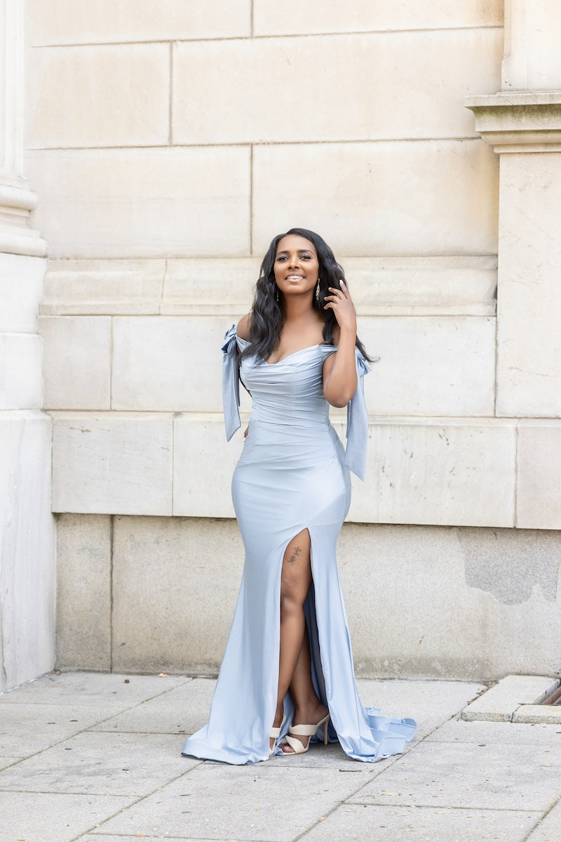 grey bird dresses Lark Ruffle and Lace Pussybow Midi Dress Frock and Frill This halter neck gown Which birds grey dress is