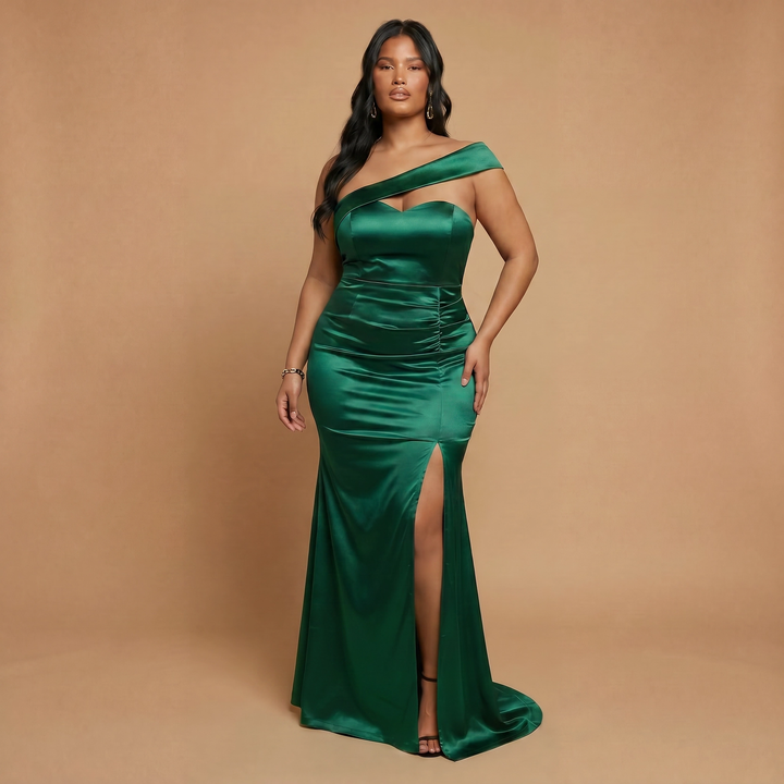 The Gardenia Dress (Emerald) Ships July 2026