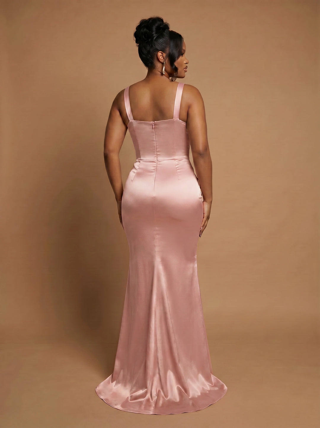 The Ivy Dress Blush (Ready to Ship)