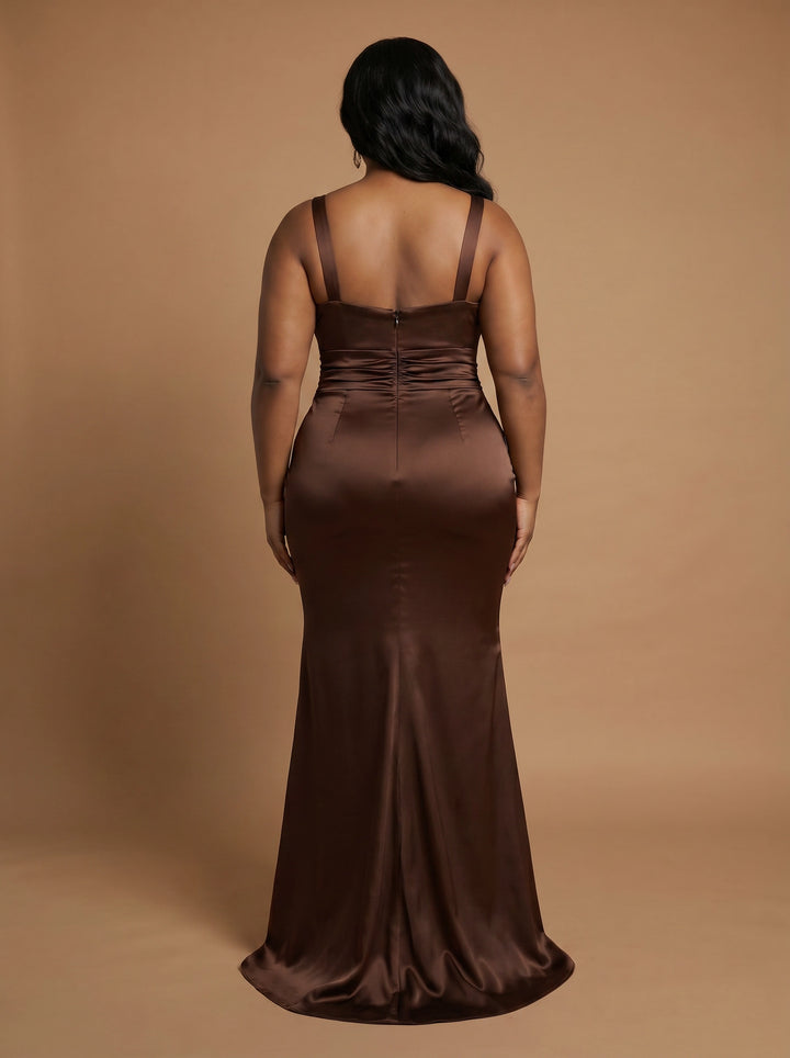 The Ivy Dress Chocolate (Ships August 2026)