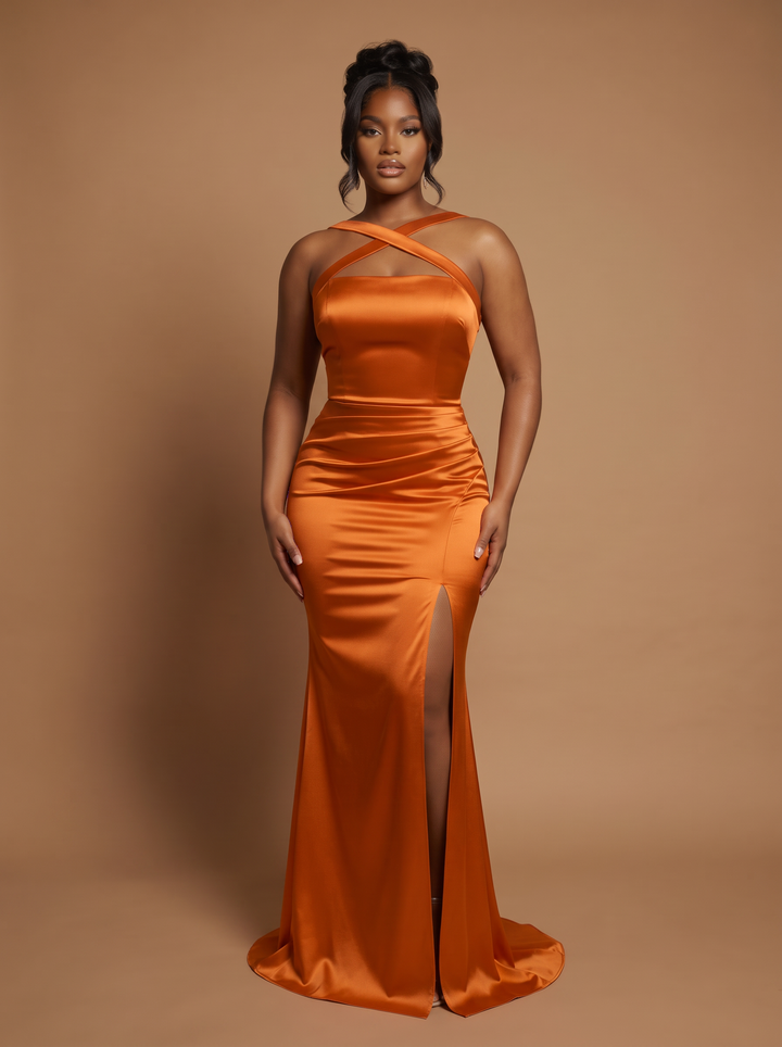 The Ivy Dress Sienna (Ready to Ship)