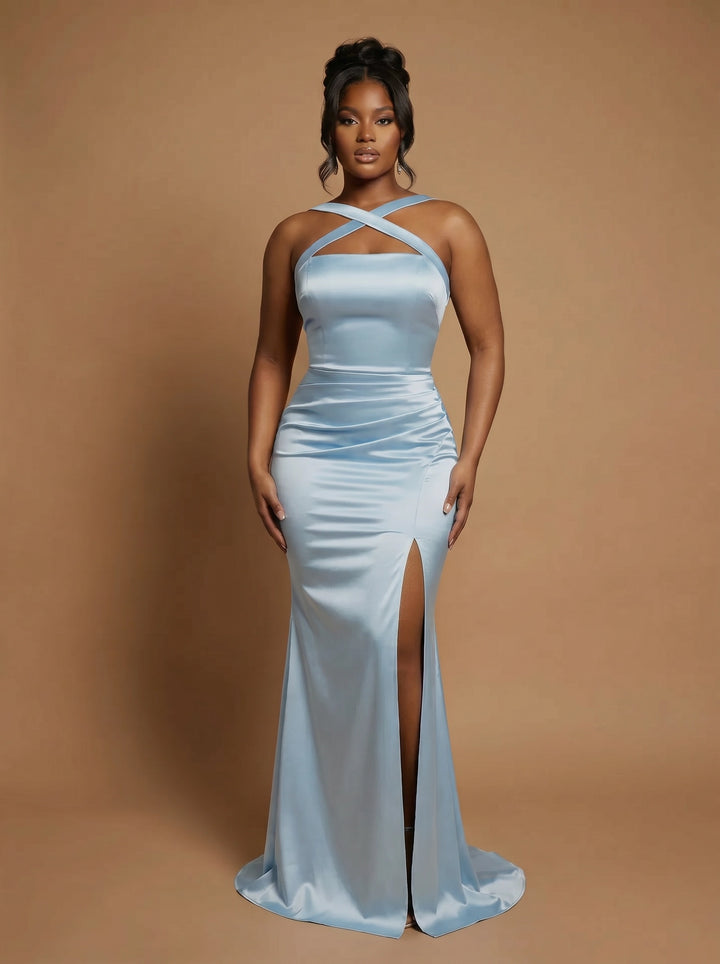 The Ivy Dress Light Blue (Ready to Ship)