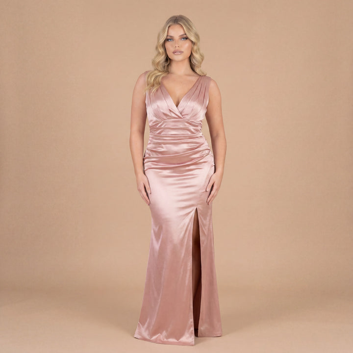 The Giselle Dress (Blush) Ready to Ship