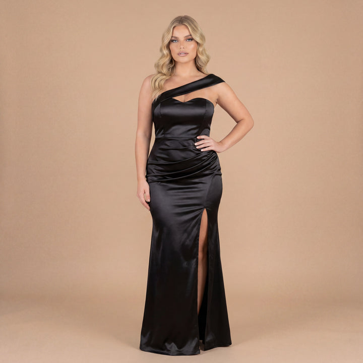 The Gardenia Dress Black (Ready to Ship)