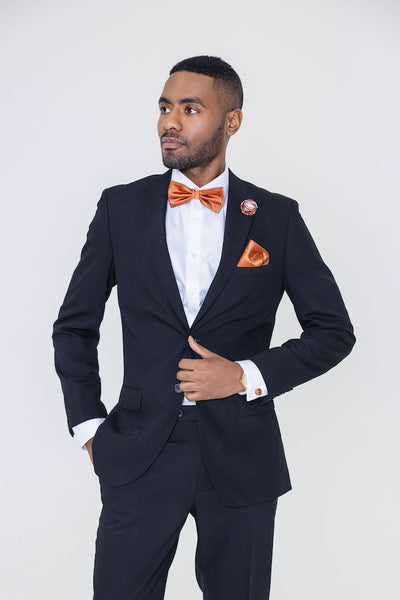 Groomsmen 6-Piece Set (Bowtie & Tie) Sienna - Quick Ship – Bridal