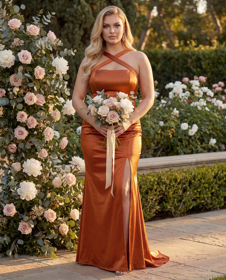 The Ivy Dress Sienna (Ready to Ship)