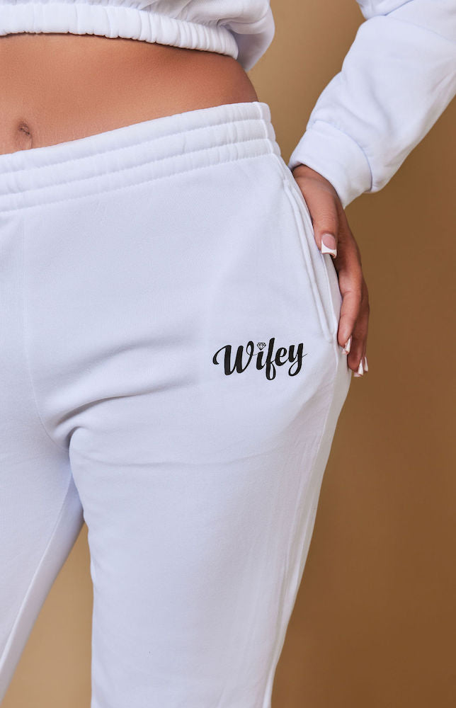 The Wifey Cropped Sweatshirt and Joggers