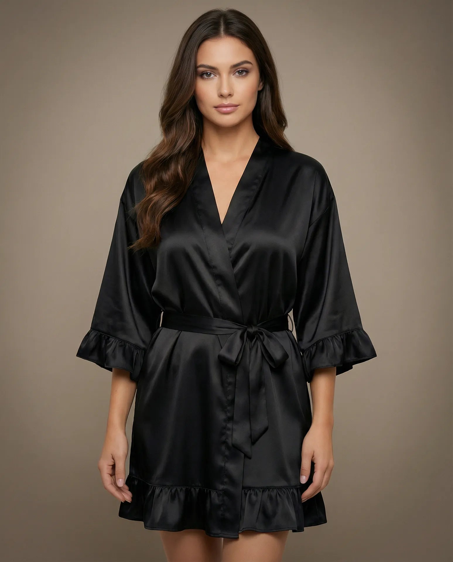 The Ruffle Bridal Party Robe | Bridal Babes