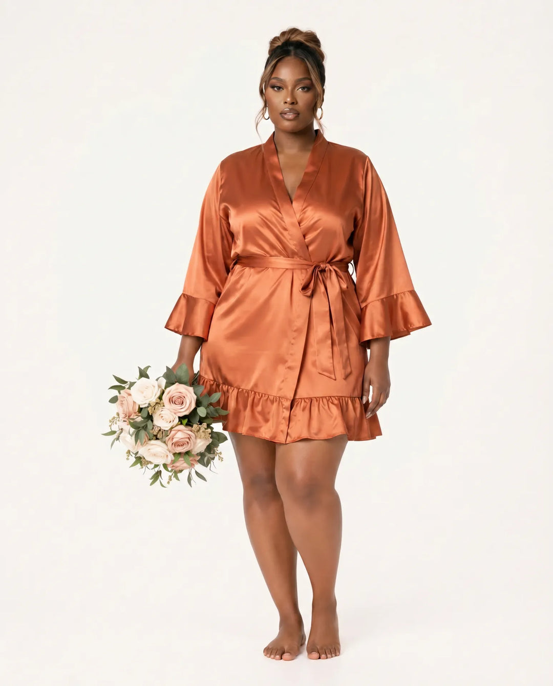 Ruffle Robe Styling Session