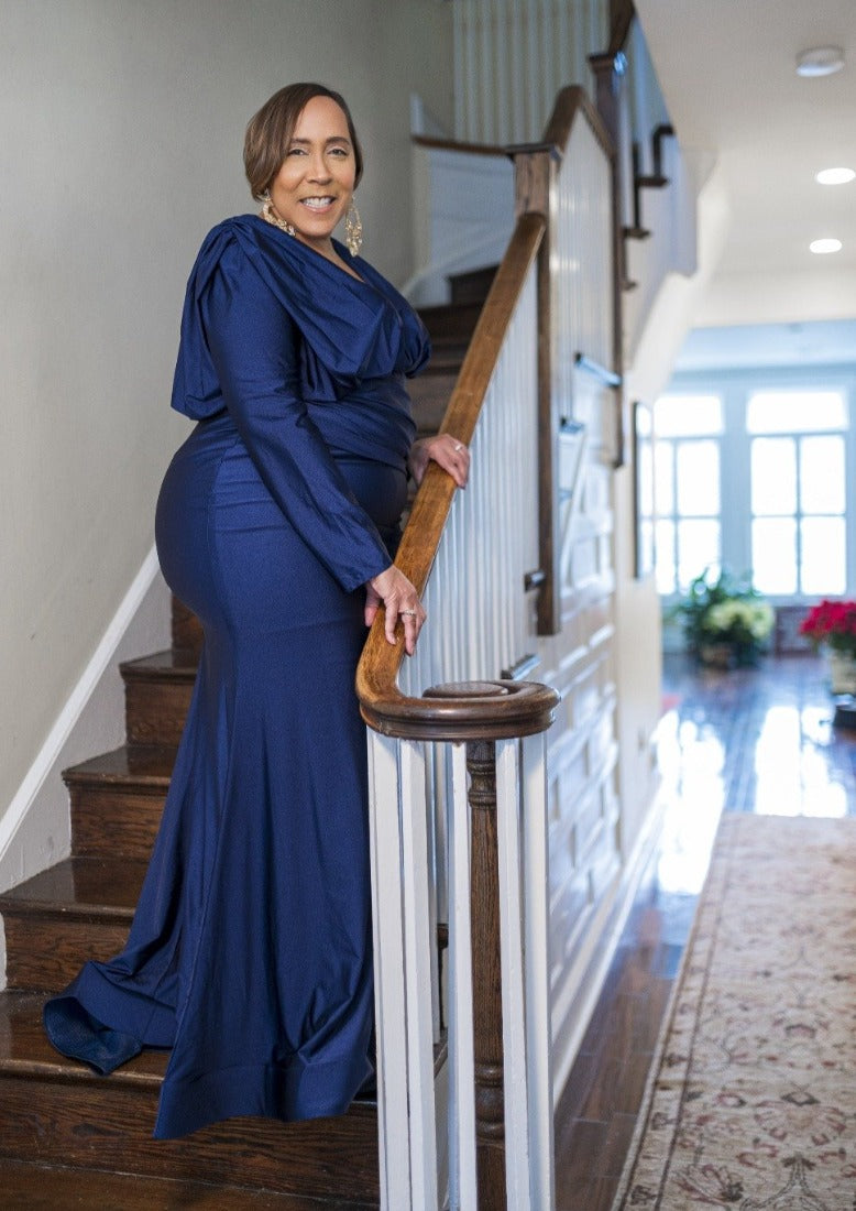 Long Sleeve Gown - Bridesmaid Dress